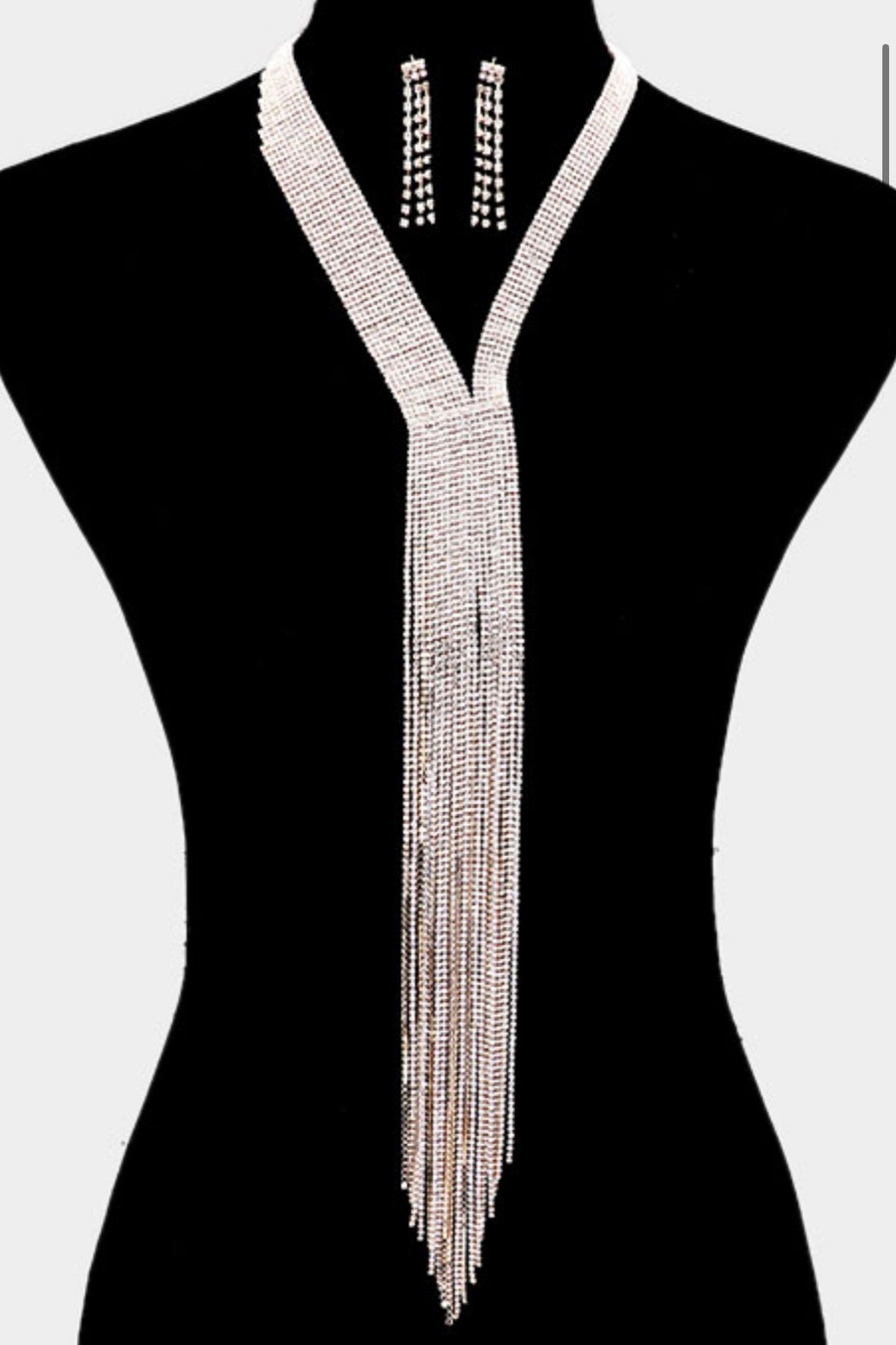 Adollaree Diamond Drip Statement Set