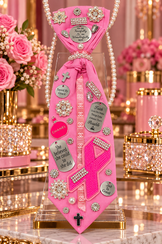 Pretty in Pink – Faith, Courage & Confidence Signature Glam Tie