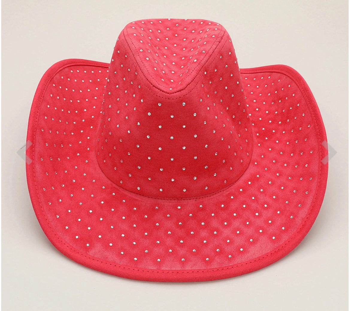 🔥 The Crimson Crown Crystal Fedora (Red)