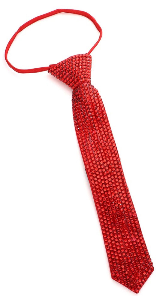 The Ruby Crown Statement Tie (Red)