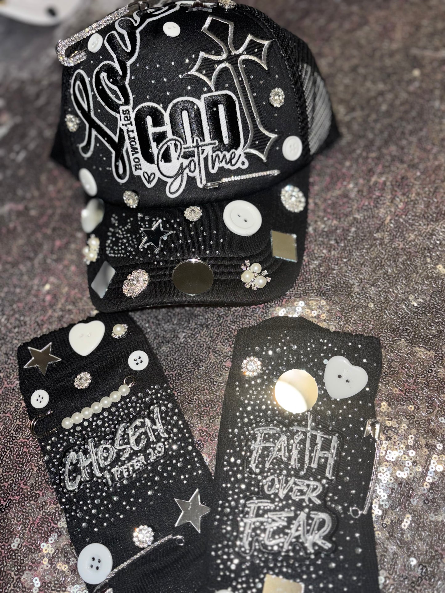 God Got Me Bling Set