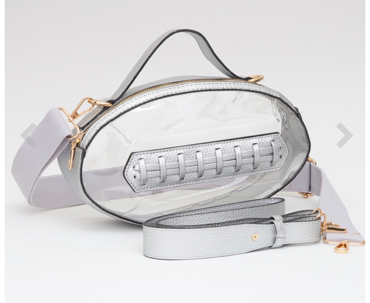 The Touchdown Glam Clear Crossbody