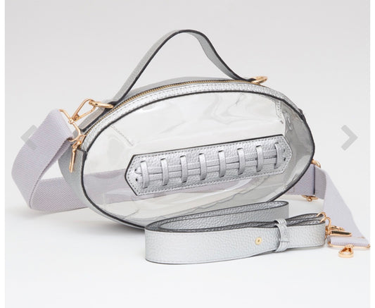 The Touchdown Glam Clear Crossbody