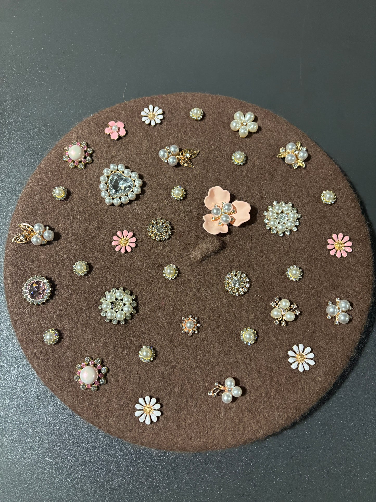 The Pearl Garden Couture Beret