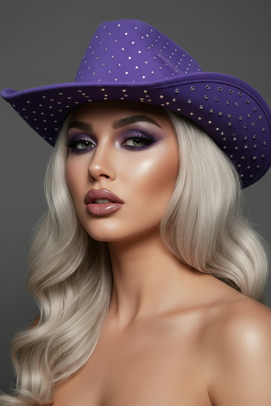 The Royal Radiance Crystal Fedora