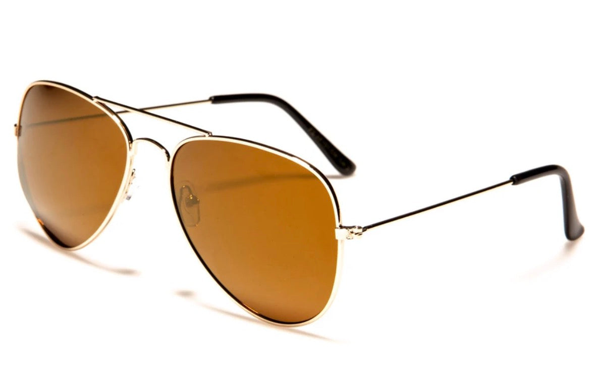 Golden Hour Aviator Sunglasses