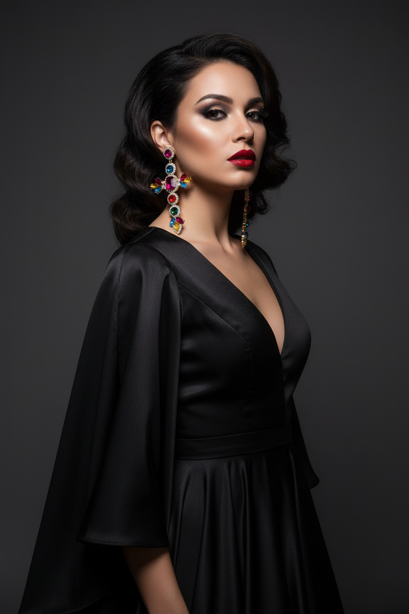 “Color Me Bold” Statement Earrings