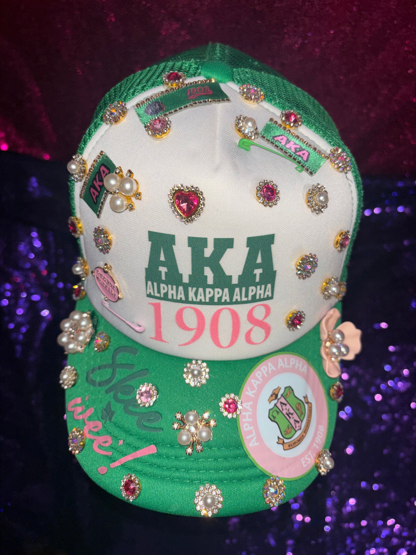 Pretty Girl Energy Glam Cap