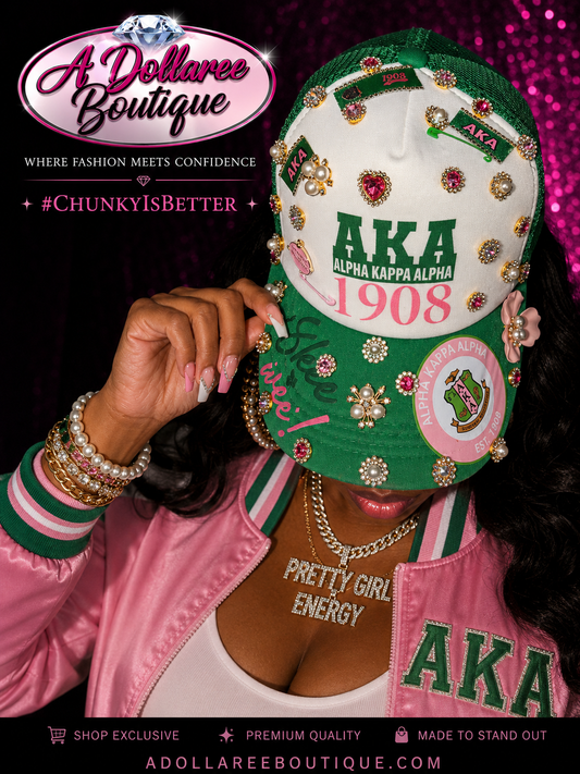 Pretty Girl Energy Glam Cap