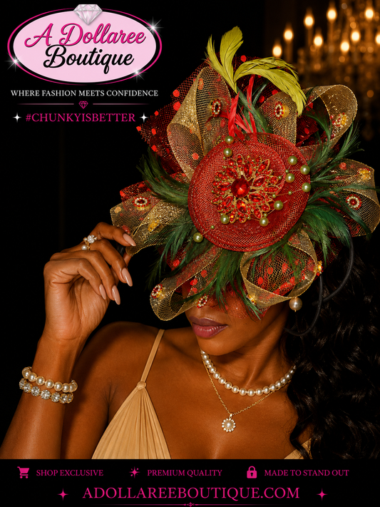 Royal Garden Glam Fascinator