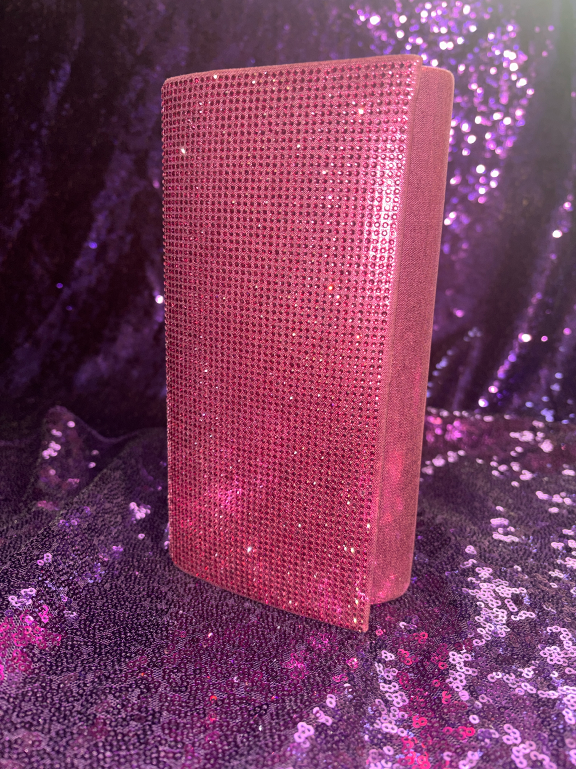 Pink Radiance Luxe Clutch