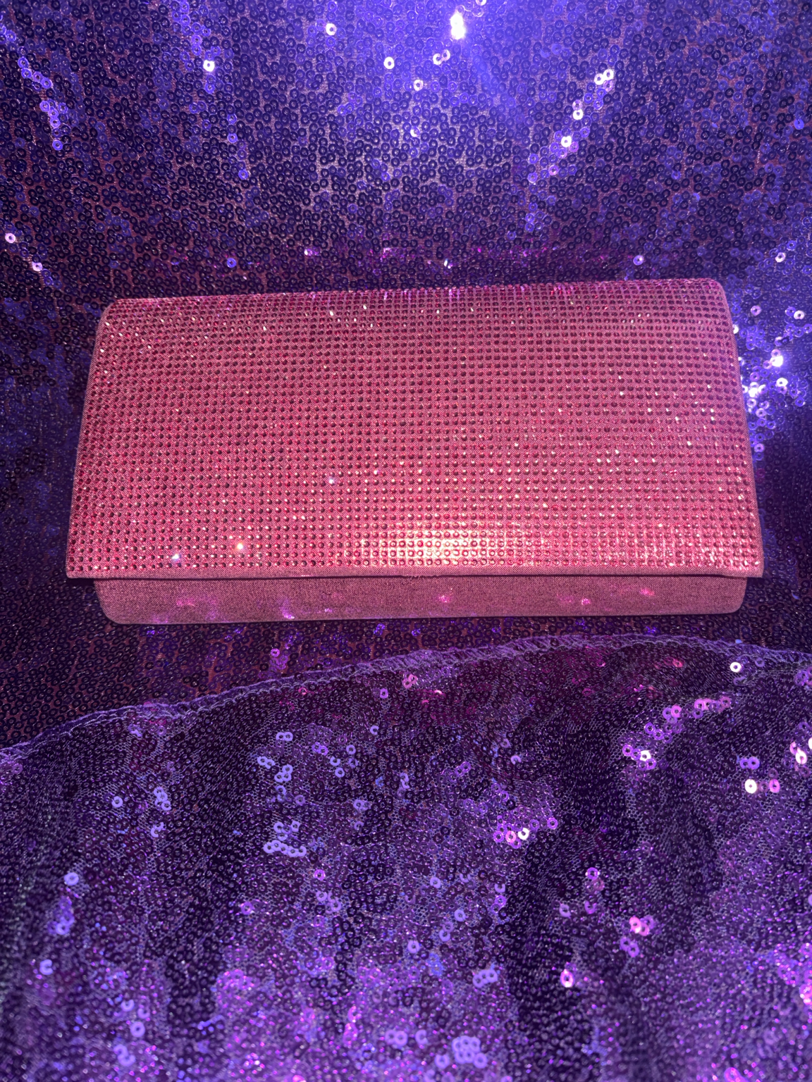 Pink Radiance Luxe Clutch