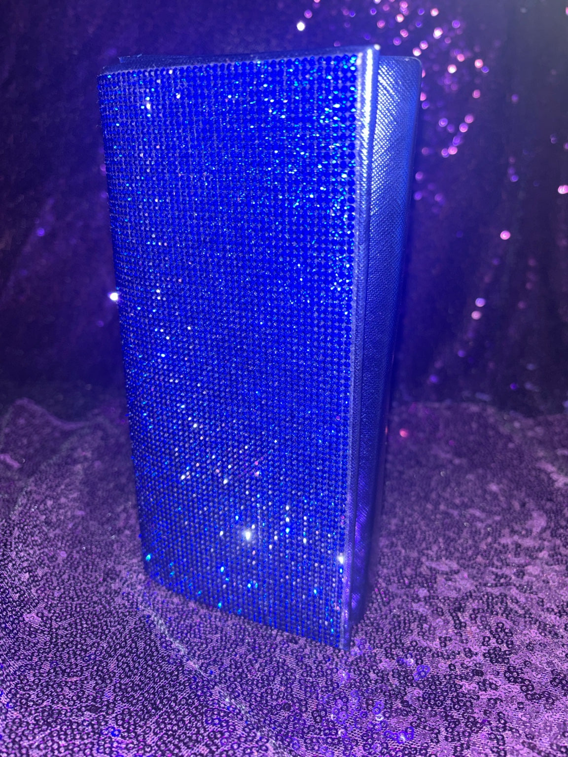 Sapphire Nights Luxe Clutch