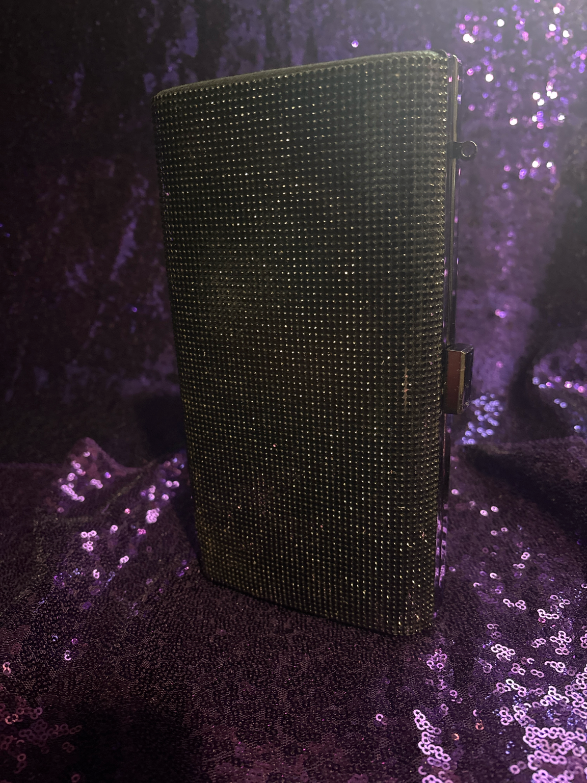 Midnight Glam Luxe Clutch