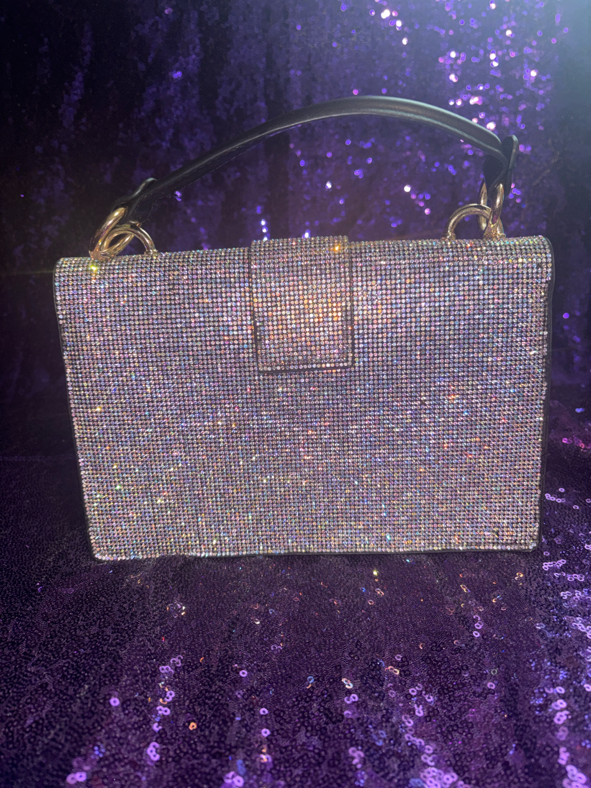 Crystal Clear Glam Bag