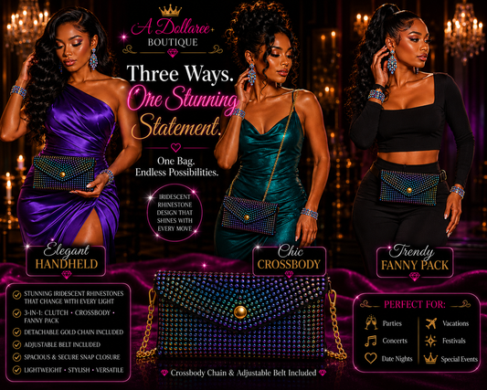 Midnight Prism Luxe Belt Bag