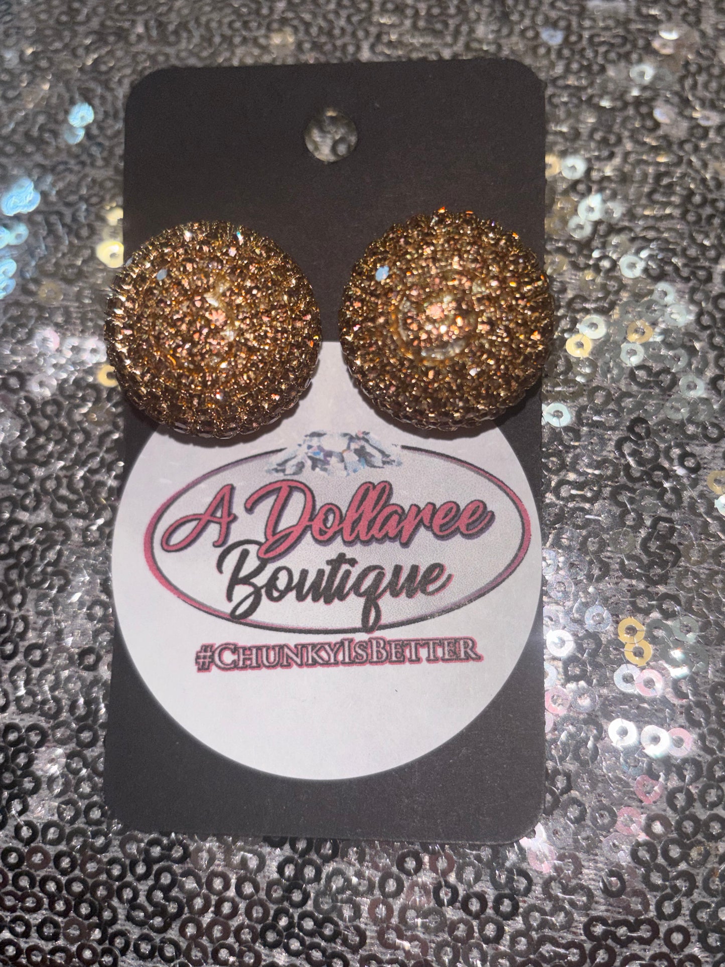 Golden Radiance Luxe Studs