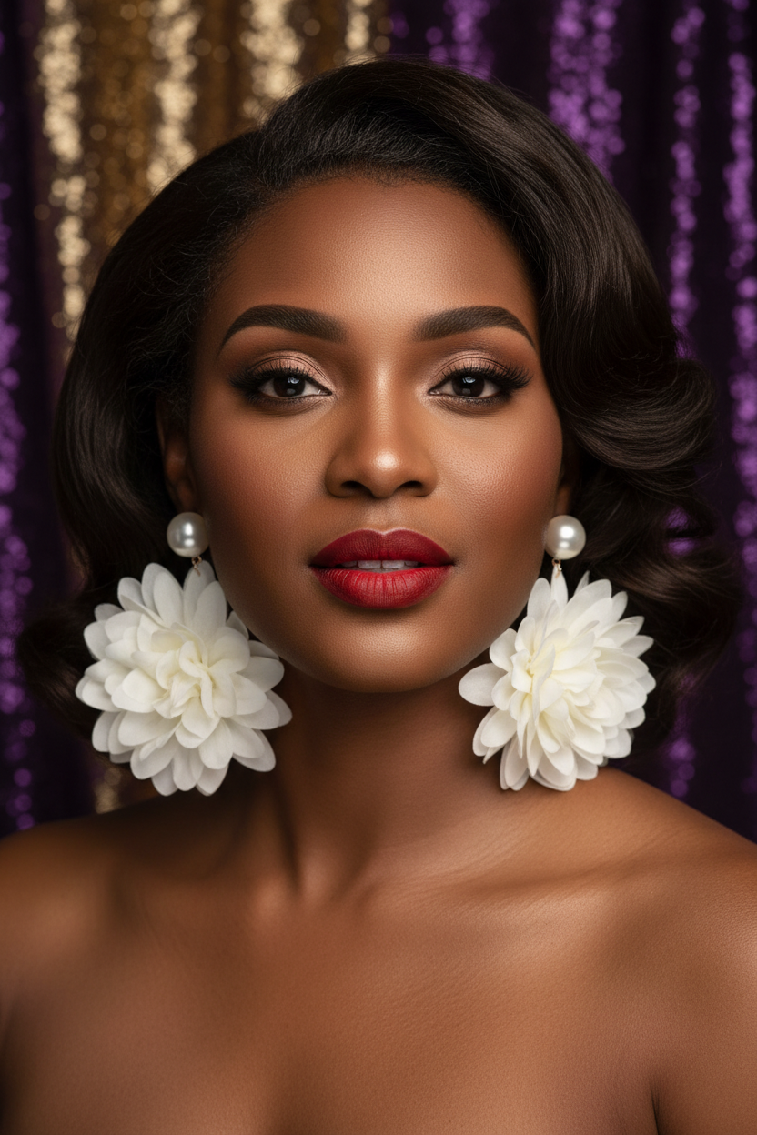 Ivory Grace Blossom Statement Drops