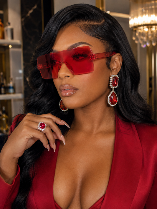 Ruby Luxe Shield Sunglasses