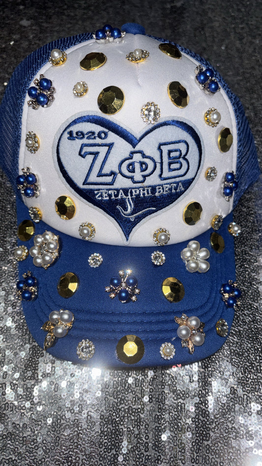 Royal Legacy Jeweled Statement Cap