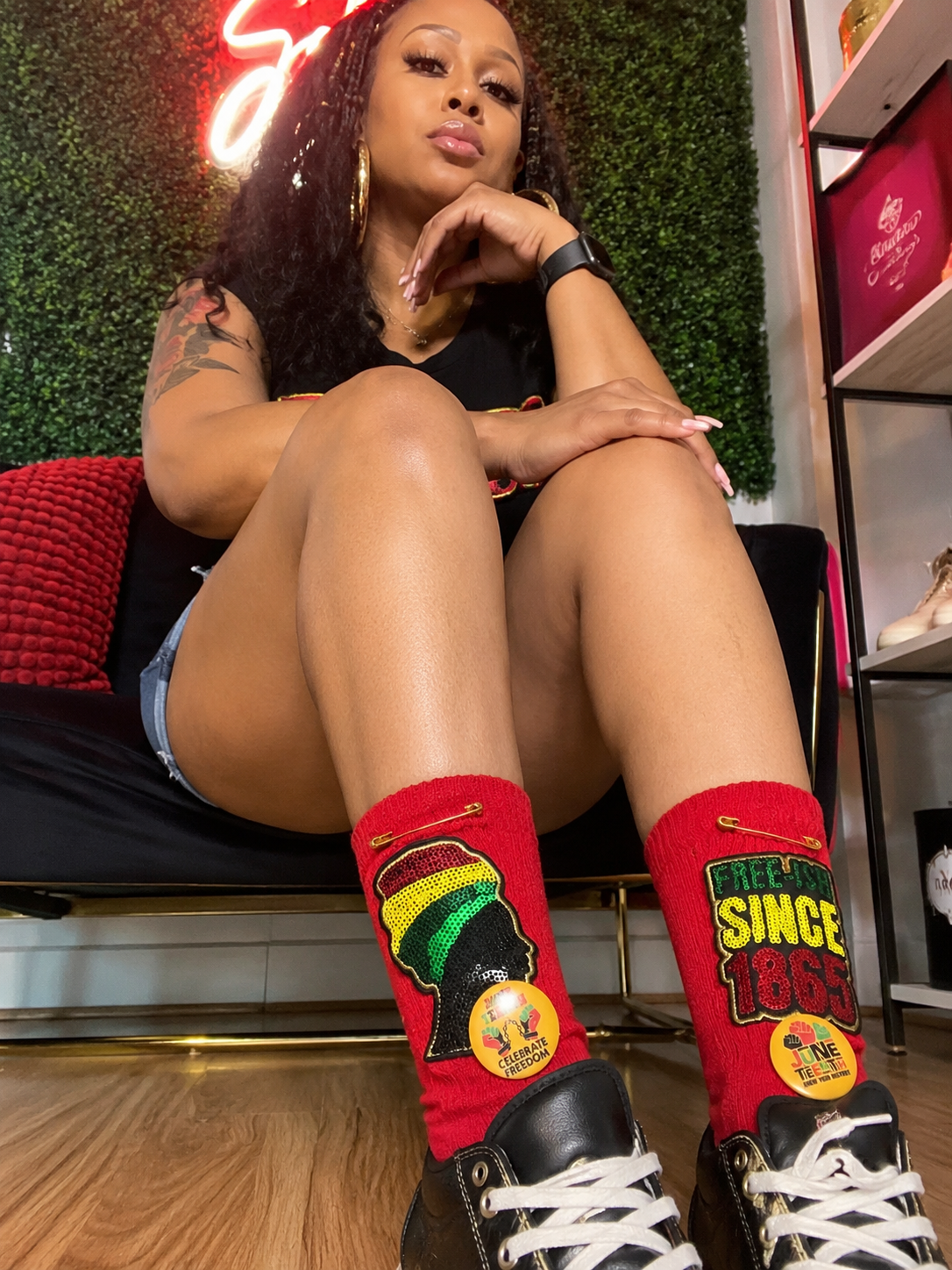 Freedom Heritage Statement Socks