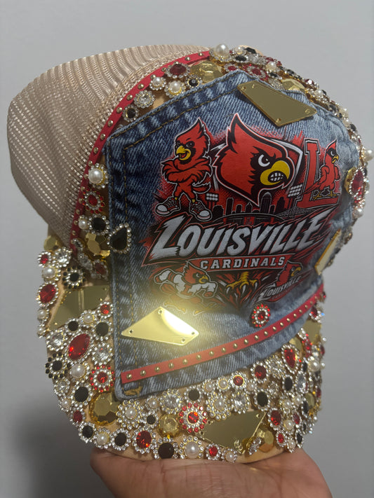 The Cardinal Gold Rush Couture Trucker