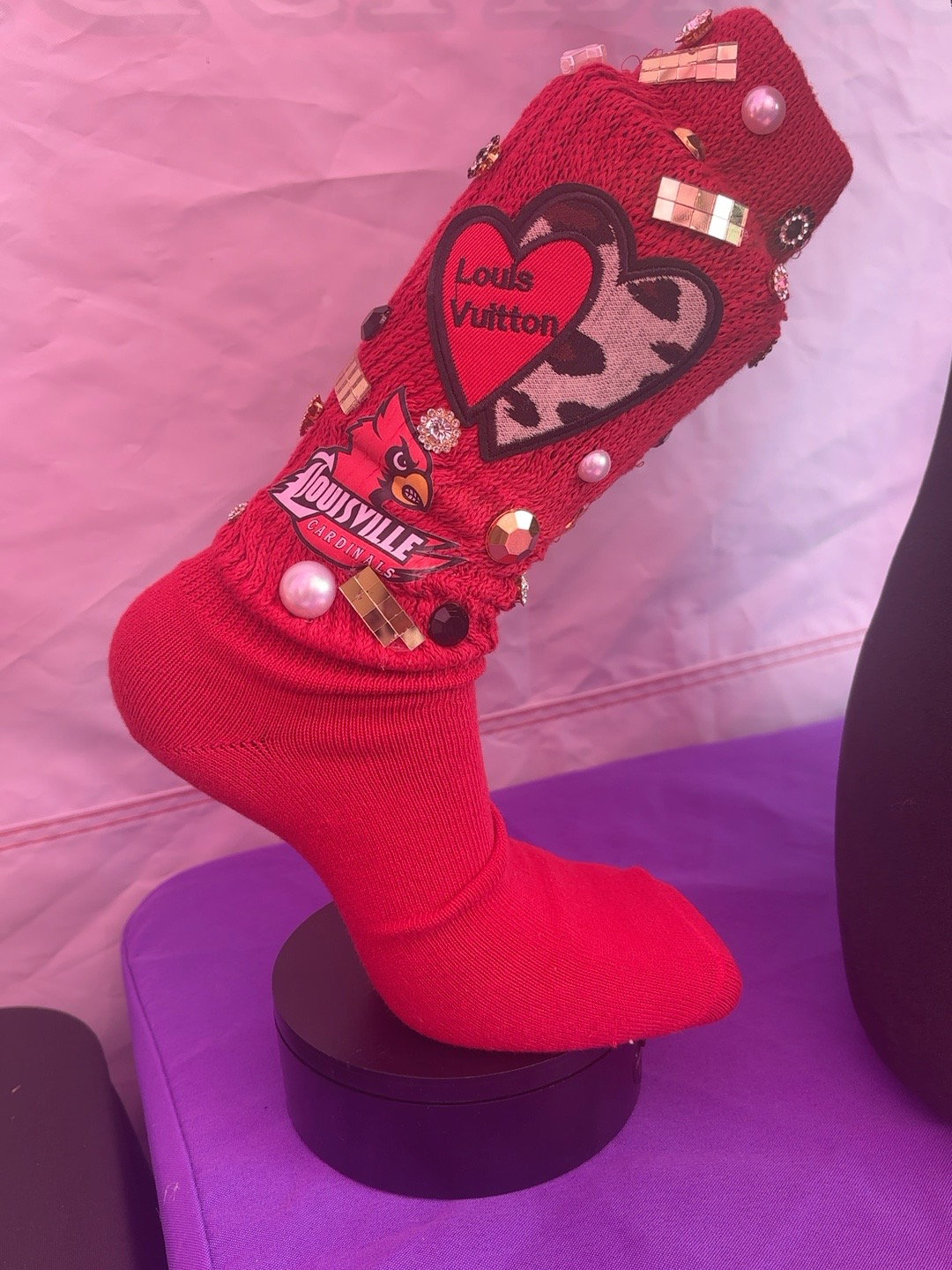Cardinal Luxe Junk Socks