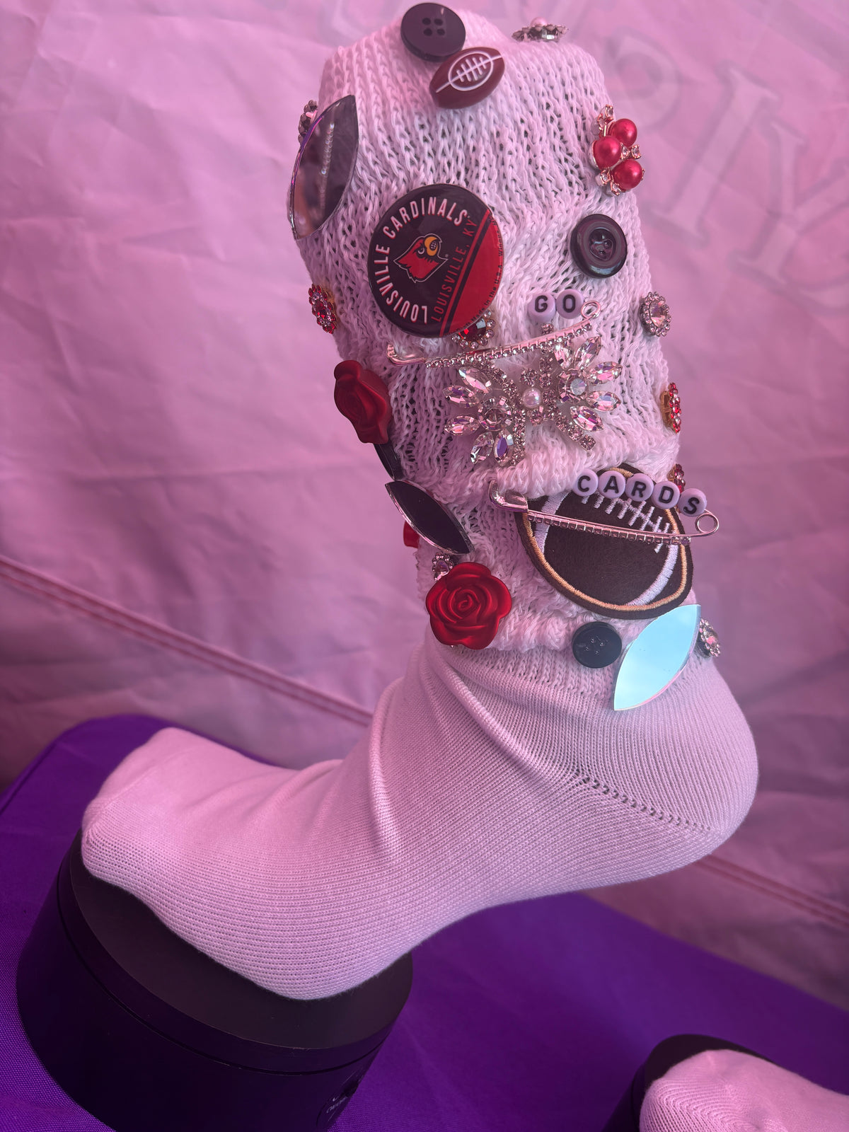 The Cardinal Couture Junk Socks