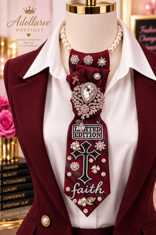 Limited Edition Faith Statement Luxe Tie