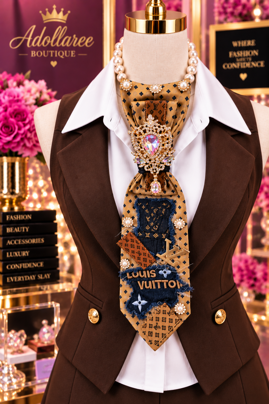 The Monogram Majesty Luxe Tie