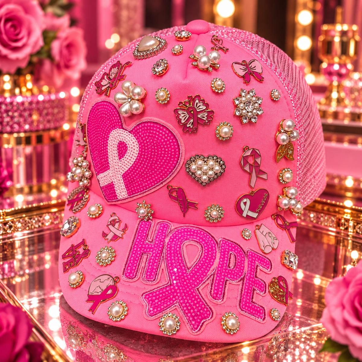 Power of HOPE Luxe Awareness Trucker Hat
