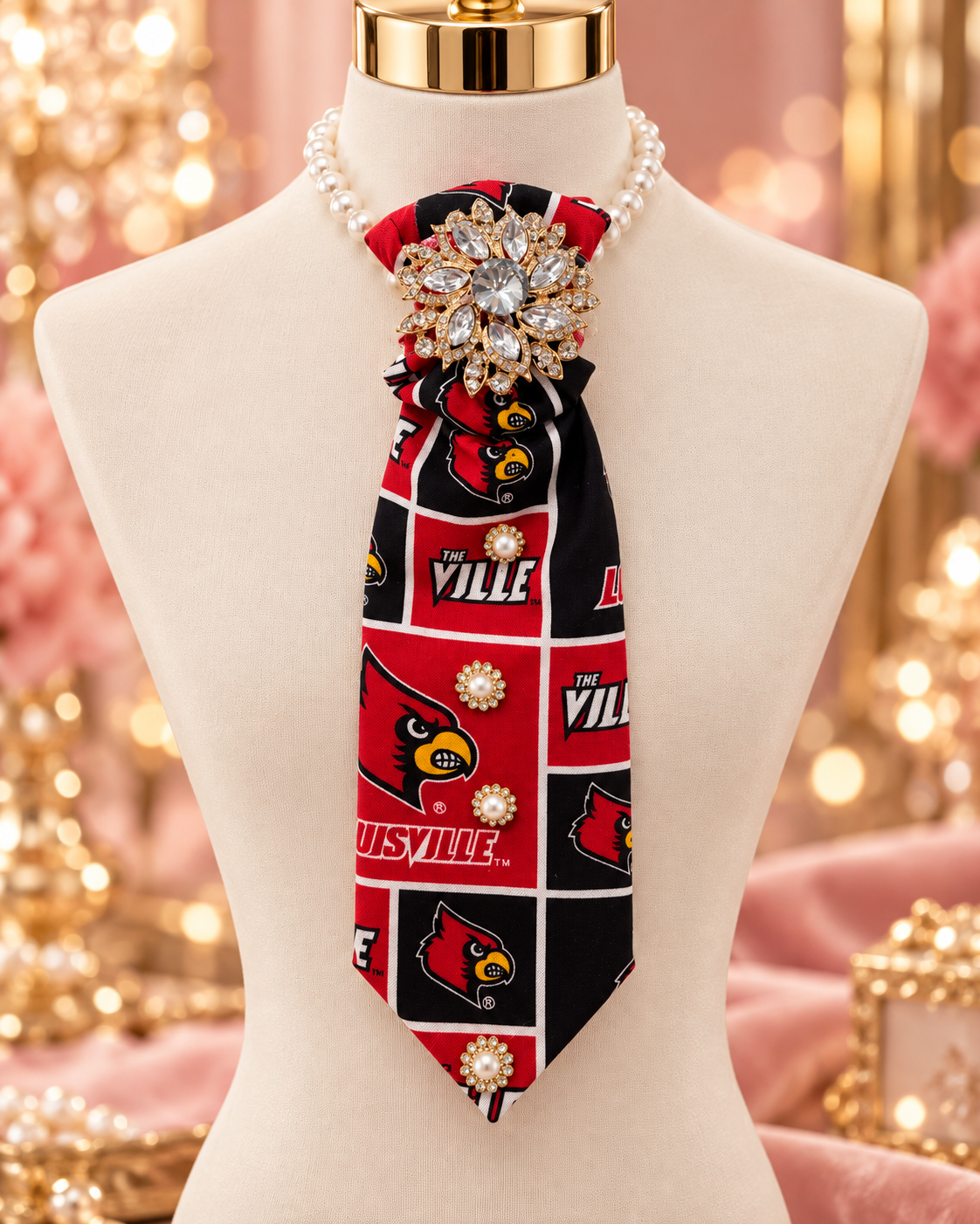 The Cardinal Glam Affair | Louisville-Inspired Statement Tie