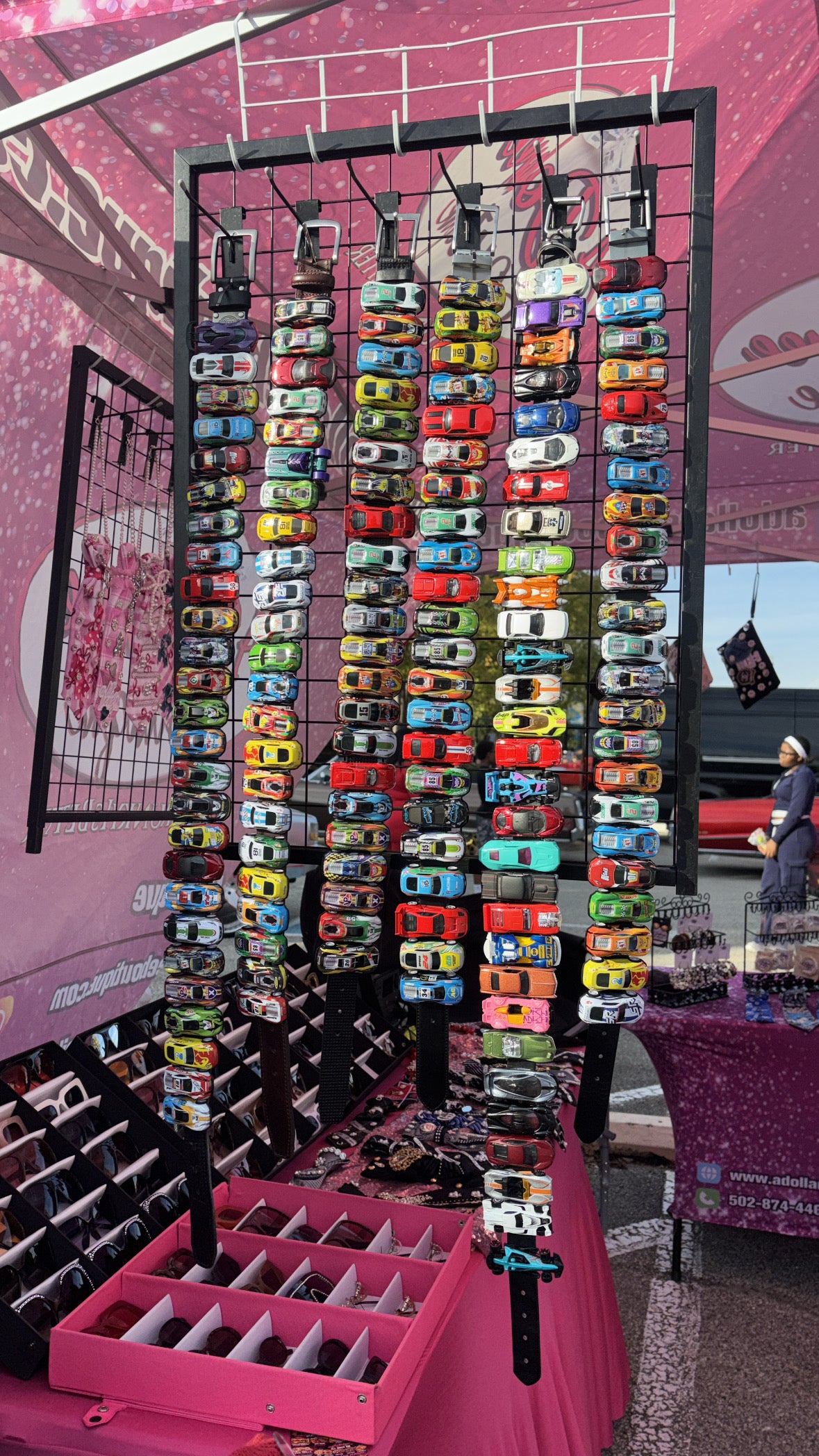The Fast Lane Collection | Handmade Hot Wheels Statement Car Belt