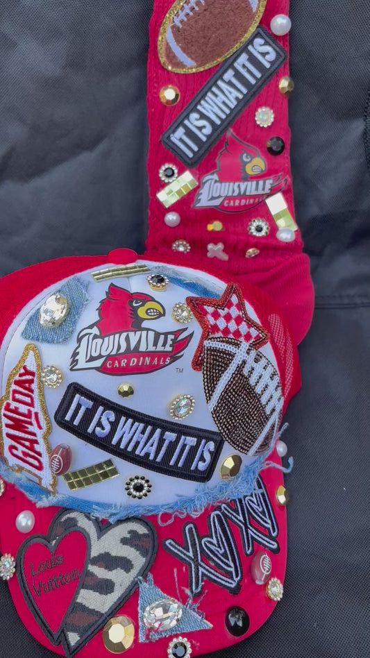 Cardinal Queen Glam Set