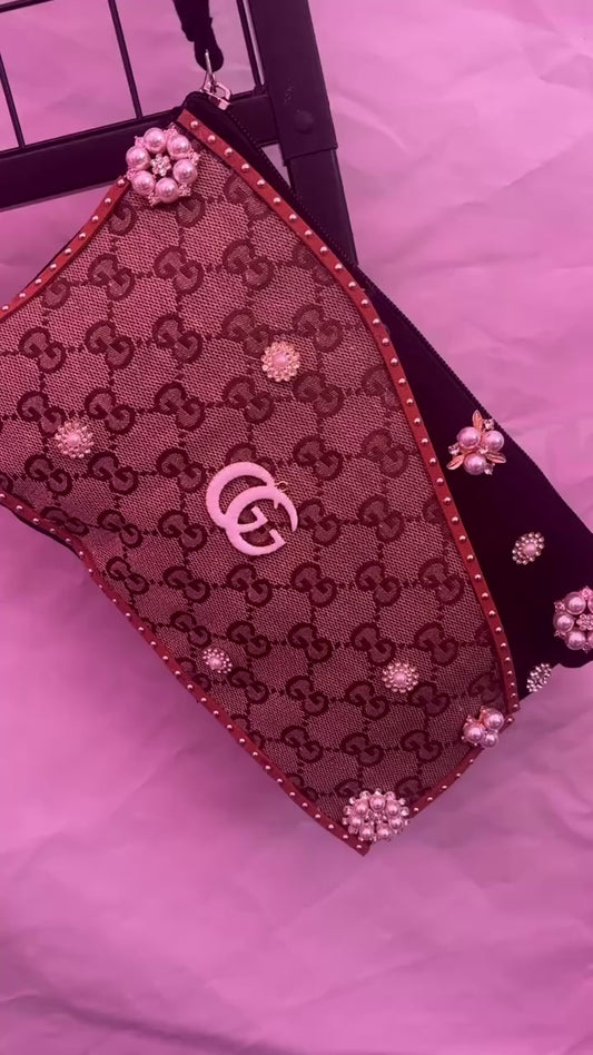 The Heiress Pearl Luxe Wristlet